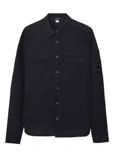 utility pocket lens shirt jacket - CP COMPANY - BALAAN 1