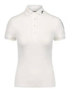 Women's Tour Tech Golf Polo White - J.LINDEBERG - BALAAN 2