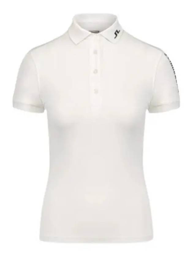 Women's Tour Tech Golf Polo White - J.LINDEBERG - BALAAN 2