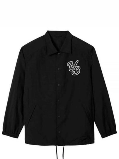 Logo Coach Jacket Black - Y-3 - BALAAN 2