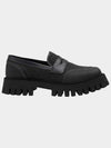 GG Supreme Canvas Loafer Black - GUCCI - BALAAN 4