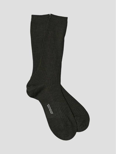 Socks MEAC0457S24EYYDKV Free DARK OLIVE - MARGARET HOWELL - BALAAN 1