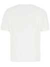 Men's Logo Print Crew Neck Cotton Short Sleeve T-Shirt White - CP COMPANY - BALAAN 4