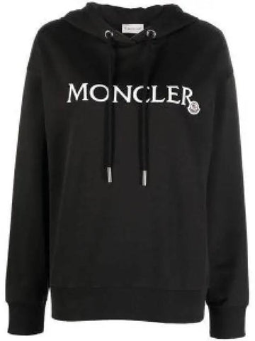 8G00016 89A1K 999 Logo embroidery hoodie 1208846 - MONCLER - BALAAN 1