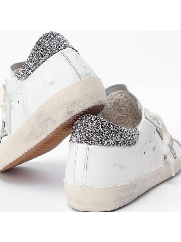 Superstar Glitter Low Top Sneakers White - GOLDEN GOOSE - BALAAN 9