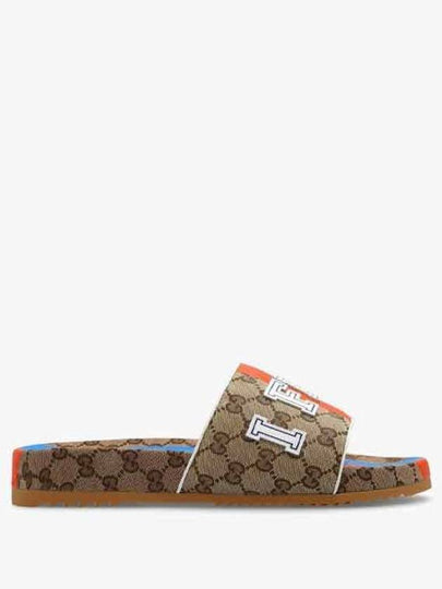 I Feel Gucci Slippers Beige - GUCCI - BALAAN 2