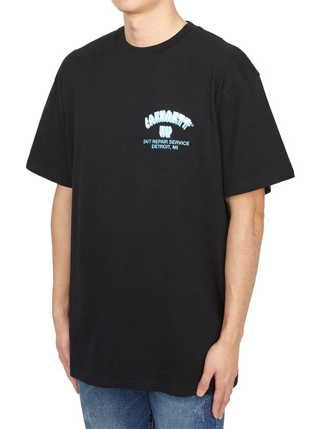 Super Tired Short Sleeve T-Shirt Black - CARHARTT WIP - BALAAN 4