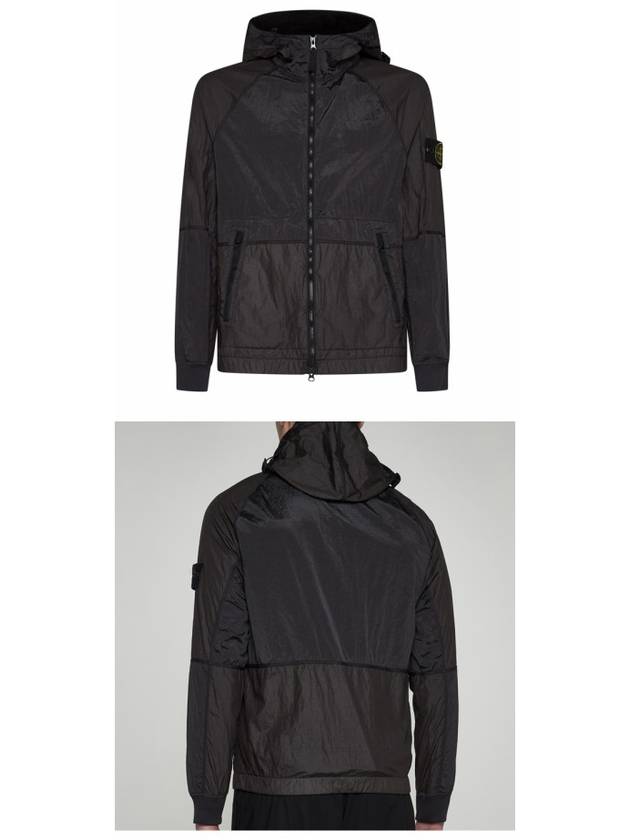 Nylon Metal Windbreake Charcoal - STONE ISLAND - BALAAN 5