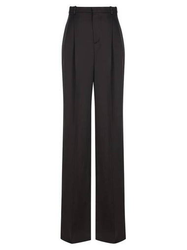 Saint Laurent  Trousers Black - SAINT LAURENT - BALAAN 1