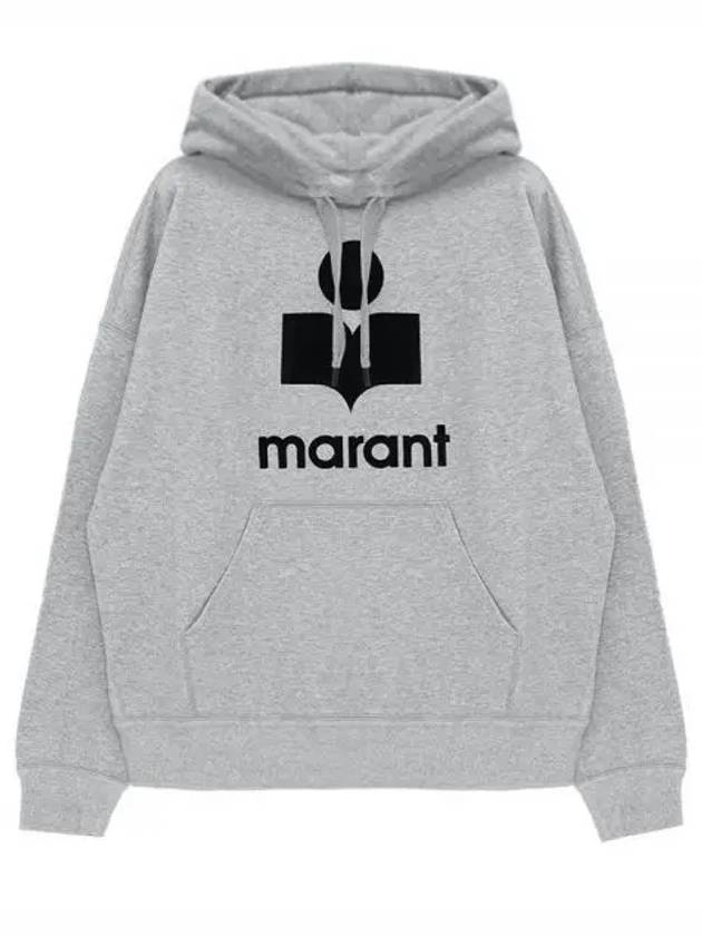 Miley Logo Hoodie Grey - ISABEL MARANT - BALAAN 2