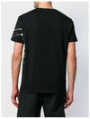 Men's Skull Short Sleeve T-Shirt Black - ALEXANDER MCQUEEN - BALAAN 4