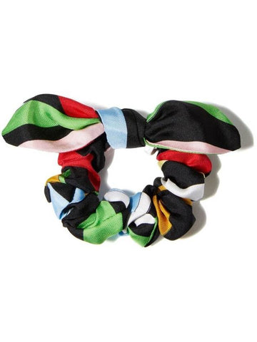 Pucci Marble-Print Hair Tie Accessories - EMILIO PUCCI - BALAAN 1