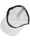 Logo Patch Ball Cap White - CP COMPANY - BALAAN 6