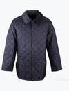 Riddesdale Quilted Jacket Navy - BARBOUR - BALAAN 2