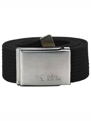 Travel Canvas Belt Black - FJALL RAVEN - BALAAN 1