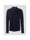 Women's Velvet Shirt Navy - TOM FORD - BALAAN 2