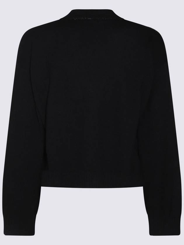 Fabiana Filippi Black Wool Knitwear - FABIANA FILIPPI - BALAAN 2