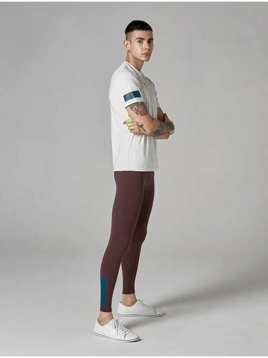 Flexible Leggings Burgundy - ATHPLATFORM - BALAAN 1