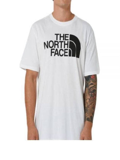 Men's Half Dome Short Sleeve T-Shirt White - THE NORTH FACE - BALAAN 2