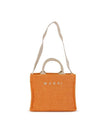 Small Raffia East West Tote Bag Natural - MARNI - BALAAN 1