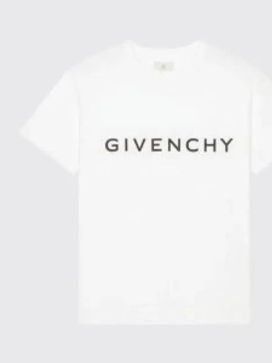 ARCHETYPE oversized t-shirt BM716N3YAC 100 B0011010322 - GIVENCHY - BALAAN 2