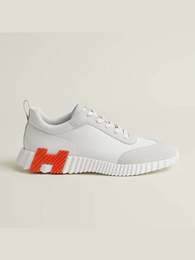 Bouncing Low Top Sneakers Blanc - HERMES - BALAAN 3