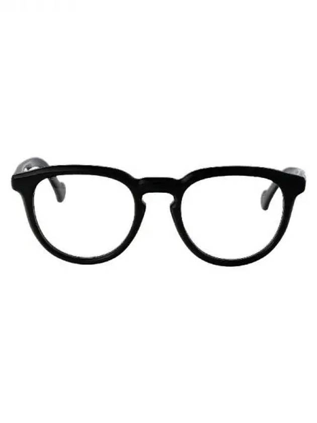 Logo Temple Oval Frame Glasses 270415 - MONCLER - BALAAN 1