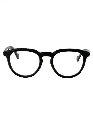 Logo Temple Oval Frame Glasses 270415 - MONCLER - BALAAN 1