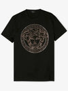 Men's Medusa Logo Short Sleeve T-Shirt Black - VERSACE - BALAAN 3