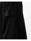 Wappen Shadow Project Zip-Up Jacket Black - STONE ISLAND - BALAAN 6