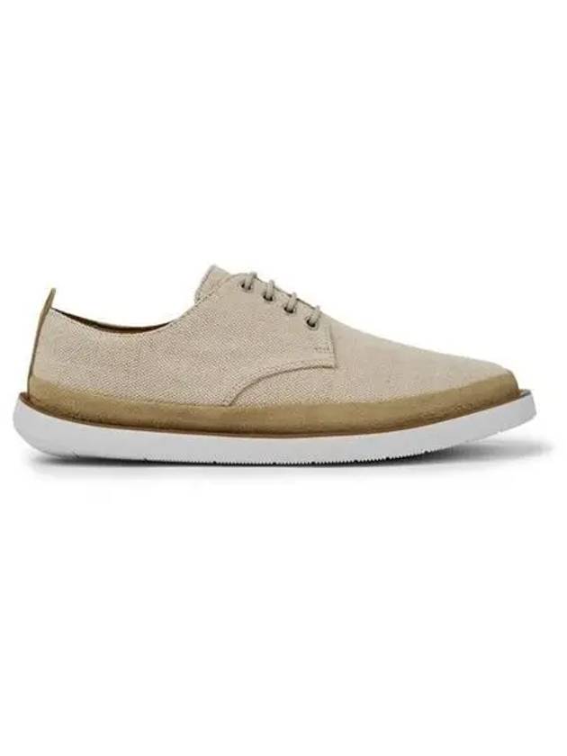 Men's Wagon Calfskin Hemp Oxford Shoes Beige - CAMPER - BALAAN 2