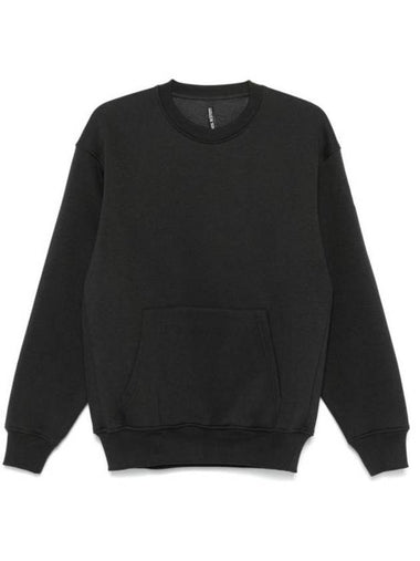 Double Bolt Drop Shoulder Sweatshirt Iron Black - NEIL BARRETT - BALAAN 1