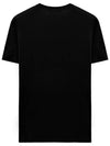 Logo Patch Crew Neck Cotton Short Sleeve T-Shirt Black - DOLCE&GABBANA - BALAAN 3