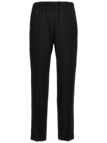 Alberto Biani Crepe Georgette Pants - ALBERTO BIANI - BALAAN 1