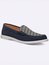 Granville Suede Loafers Blue Beige - DIOR - BALAAN 2