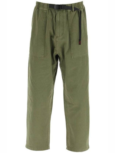 loose tapered straight pants olive - GRAMICCI - BALAAN 1