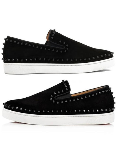 Pickboat Slips-On Black - CHRISTIAN LOUBOUTIN - BALAAN 2