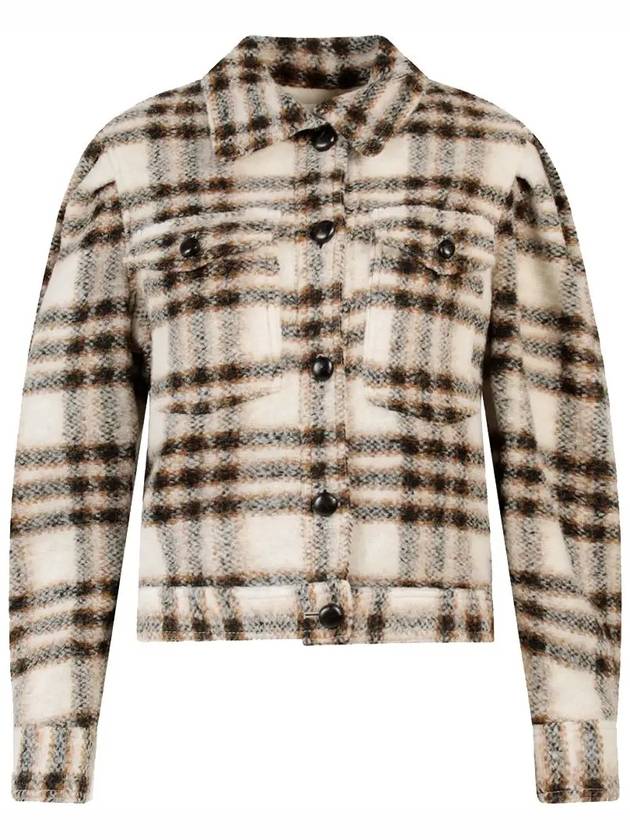 LEIKO check shirt jacket MA1204 22A012E 23EC - ISABEL MARANT - BALAAN 1