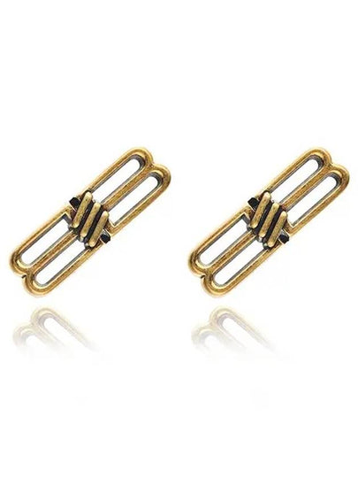 Women's BB Icon Earrings Gold - BALENCIAGA - BALAAN 2