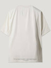 MADELEINE logo semi over cotton T shirt - IRO - BALAAN 21