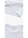 Women's Mincio Logo Cotton Short Sleeve T-Shirt White - MAX MARA - BALAAN 5