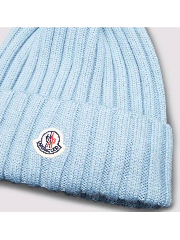 logo patch foam beanie - MONCLER - BALAAN 2