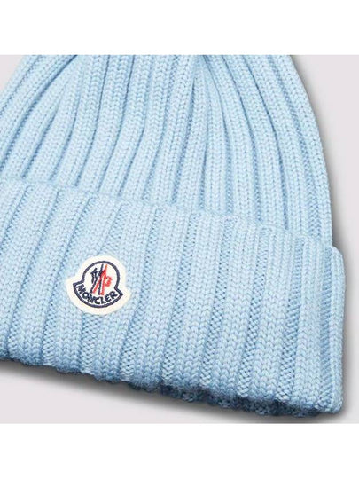 logo patch foam beanie - MONCLER - BALAAN 2