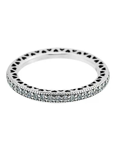 Sparkle Hearts Ring Silver - PANDORA - BALAAN 2