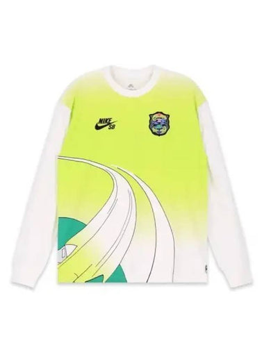 Skateboarding SB Long Sleeve T Shirt White - NIKE - BALAAN 1