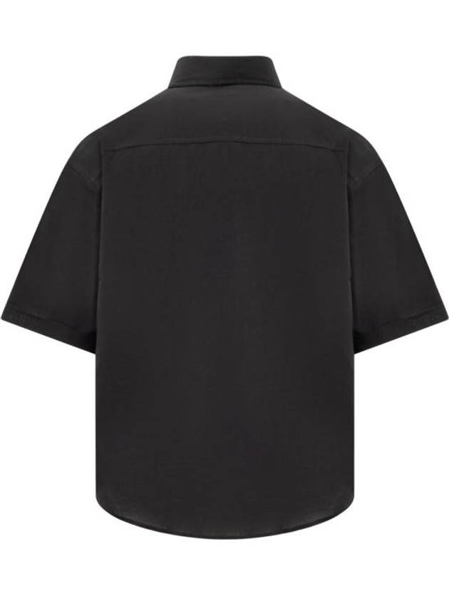 De Coeur Short Sleeve Shirt Black - AMI - BALAAN 3