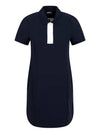 Women's Dennis Short Dress Navy - J.LINDEBERG - BALAAN 3