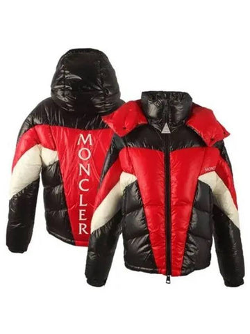 4138185 68950 999 ANTHIME Back logo padding black red men s TR 270440 - MONCLER - BALAAN 1