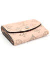 M67499 Magnolia Pink Mahina Leather Iris XS Wallet Half - LOUIS VUITTON - BALAAN 4