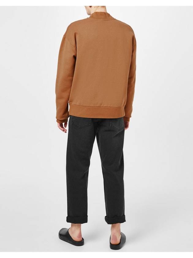 Piton Logo Brushed Organic Sweatshirt - MARNI - BALAAN 3